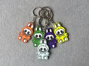 Брелок  надрукована на 3Д принтері - 10 шт