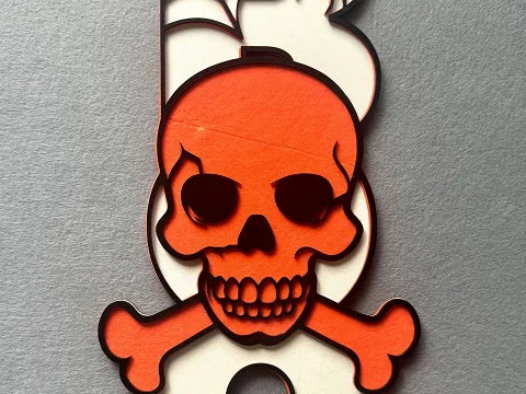 Декор "BOO" на Хелловін