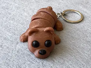 Брелок Бобер надрукована на 3Д принтері