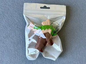 Брелок Риба-Медвідь надрукований на 3Д принтері