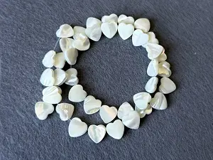 Перламутр Серце - 10 мм