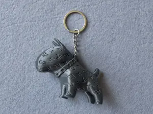 Брелок Собака надрукована на 3Д принтері