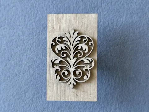 Штамп для вибійки №12 - 4×6 см