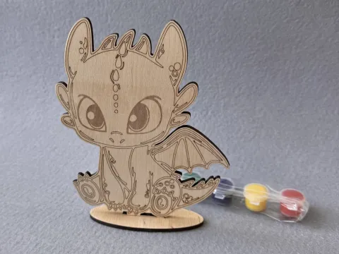 Набір для творчості дерев'яні розмальовки # 38