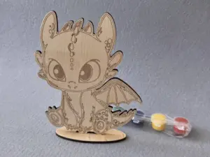 Набір для творчості дерев'яні розмальовки # 38