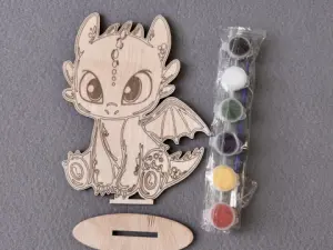 Набір для творчості дерев'яні розмальовки # 38