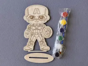 Набір для творчості дерев'яні розмальовки # 41