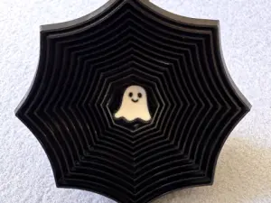 Брелок Павутина надрукований на 3Д принтері