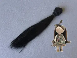 Волосся (Треси) для ляльок - Прямі -довжина - 20 см  (№7)