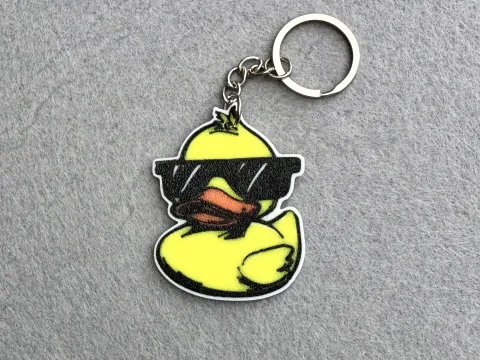 Брелок Качка-10 шт