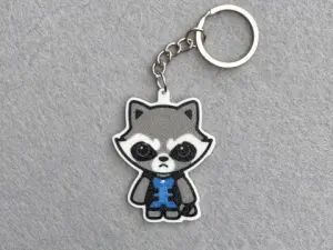 Брелок Єнот - 10 шт