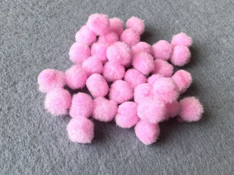 Намистини текстильні - 1см (2000шт)