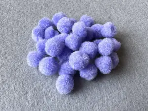 Намистини текстильні - 1.5см (1000шт)