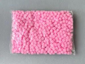 Намистини текстильні - 1.5см (1000шт)