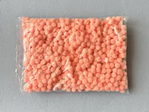 Бусины текстильные - 1.5см (1000шт)