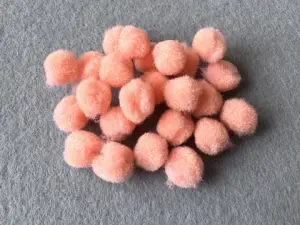 Намистини текстильні - 1.5см (1000шт)