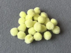 Намистини текстильні - 1.5см (1000шт)