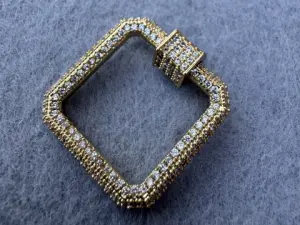 Замок карабин винтовой