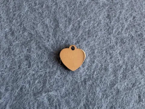 Підвіска Серце 7 мм