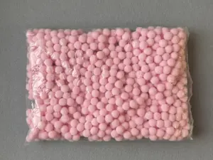 Намистини текстильні люкс - 1.5см (1000шт)