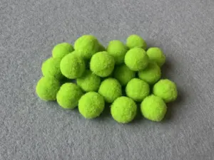 Намистини текстильні люкс - 1.5см (1000шт)