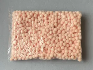 Намистини текстильні люкс - 1.5см (1000шт)