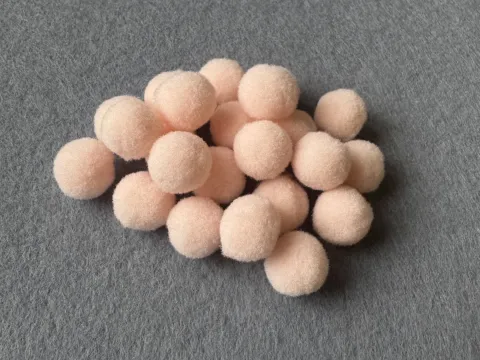 Намистини текстильні люкс - 1.5см (1000шт)