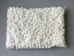 Намистини текстильні люкс - 1.5см (1000шт)