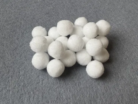 Намистини текстильні люкс - 1.5см (1000шт)