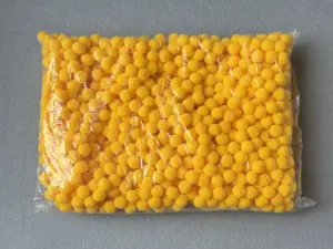 Намистини текстильні люкс - 1.5см (1000шт)