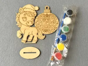 Набір для творчості дерев'яні розмальовки # 46