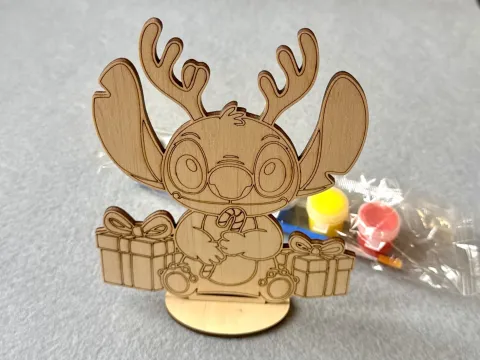 Набір для творчості дерев'яні розмальовки # 50