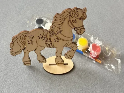 Набір для творчості дерев'яні розмальовки # 55