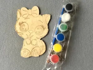 Набір для творчості дерев'яні розмальовки # 57