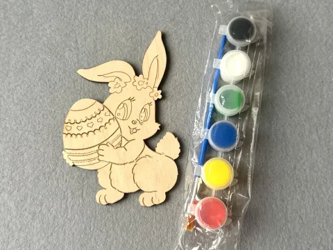 Набір для творчості дерев'яні розмальовки # 62