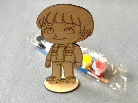 Набір для творчості дерев'яні розмальовки # 67