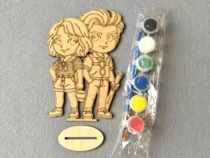 Набір для творчості дерев'яні розмальовки # 68