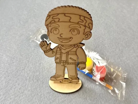 Набір для творчості дерев'яні розмальовки # 70