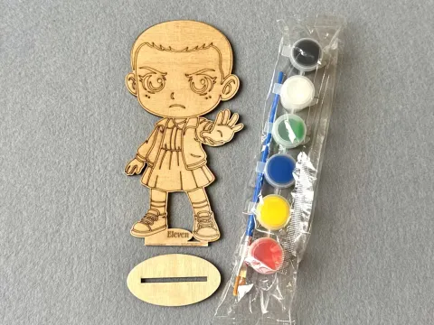 Набір для творчості дерев'яні розмальовки # 72