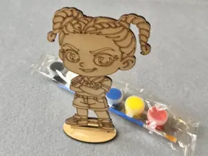 Набір для творчості дерев'яні розмальовки # 73