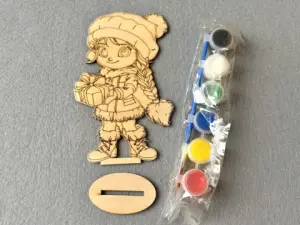 Набір для творчості дерев'яні розмальовки # 84