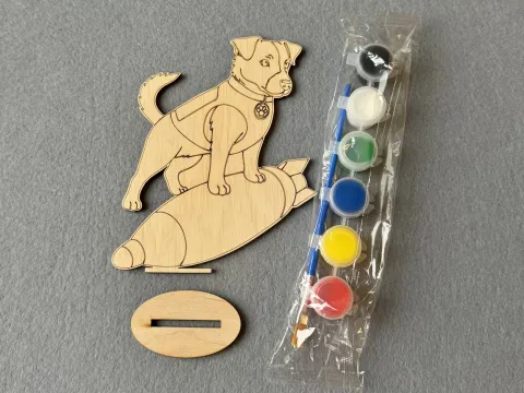 Набір для творчості дерев'яні розмальовки # 85