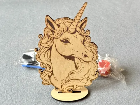 Набір для творчості дерев'яні розмальовки # 90