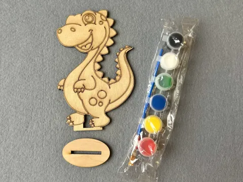 Набір для творчості дерев'яні розмальовки # 92