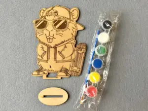 Набір для творчості дерев'яні розмальовки # 95