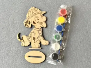 Набір для творчості дерев'яні розмальовки # 109