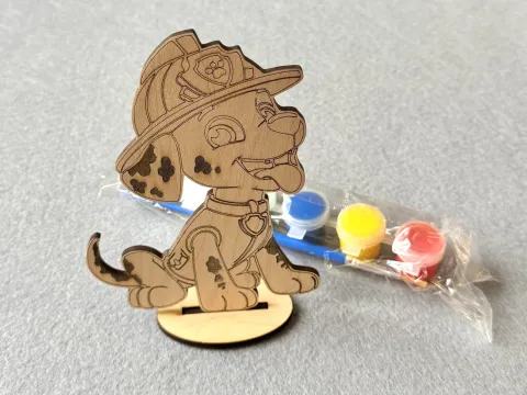 Набір для творчості дерев'яні розмальовки # 109