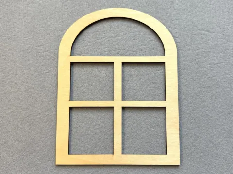 Декоративне віконце 28*40 см