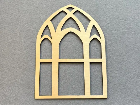 Декоративне віконце 16*22 см