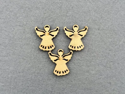 Декор із фанери "Ангел" - 40 шт